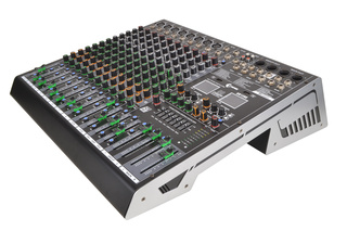 Audio Mixer 8 Mono + 2 Stereo Music Channels Dual Effects and Bluetooth